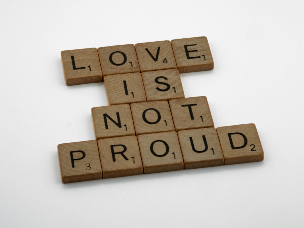 Love is not proud